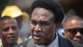 Venancio Mondlane, the presidential candidate for the Optimistic Party for the Development of Mozambique (Podemos), pictured in Maputo on October 9, 2024.