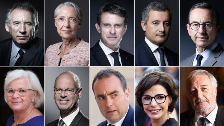 Les ministres du gouvernement Bayrou, le 23 décembre 2024.