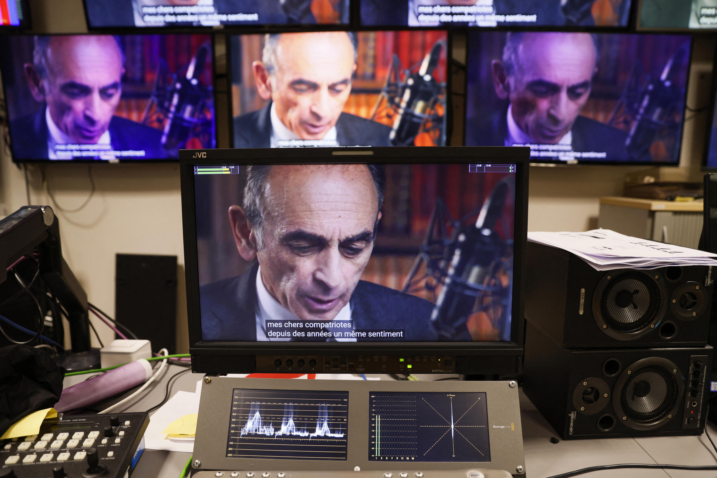 Far-right polemicist Eric Zemmour rose to prominence as a pundit on CNews, before running for the French presidency in 2022.