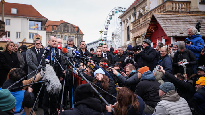 Criticism has rained down from the far-right and far-left parties already bitterly opposed to the Olaf Scholz government