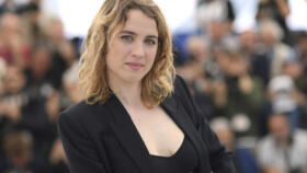Actress Adele Haenel poses for photographers at the photo call for the film 'Portrait of a Lady on Fire' at the 72nd international film festival, Cannes, southern France, Monday, May 20, 2019.