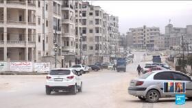 A view of the town of Idlib, a town in northwest Syria governed by Hayat Tahrir al-Sham, the Islamist group that lead the rebellion which toppled the Assad regime.