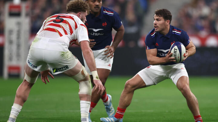 Antoine Dupont was making his 53rd Test appearance