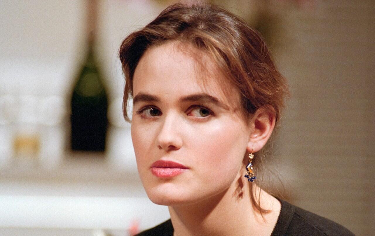 Judith Godrèche pictured in 1992, the year she broke off her six-year relationship with Benoît Jacquot.