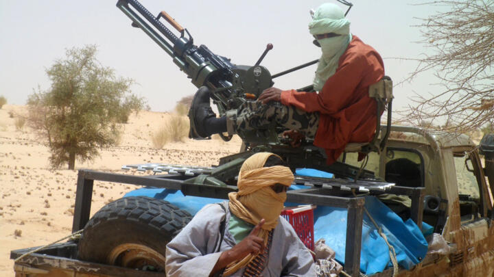 Jihadists from the Ansar Dine group near Timbuktu, Mali, April 24, 2012.