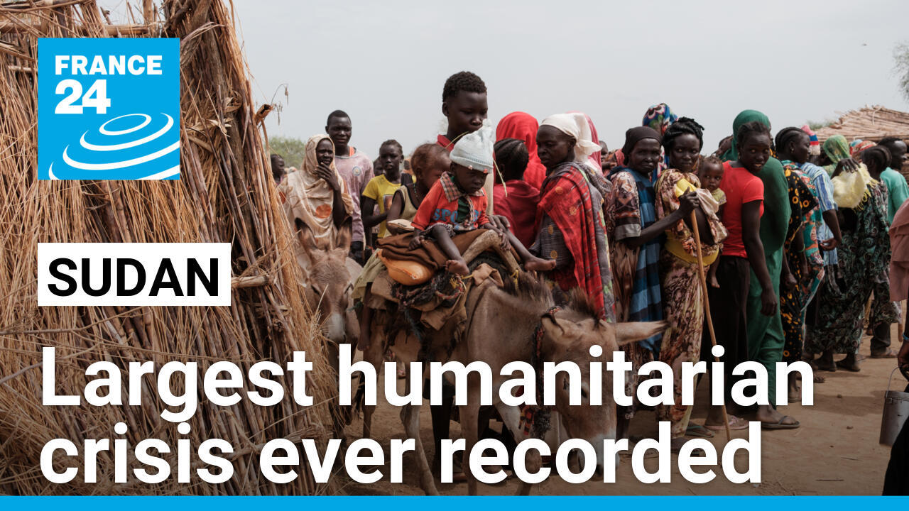 Sudan largest humanitarian crisis ever recorded as 25 million Sudanese face acute hunger.