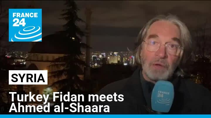 Syria: Turkey Fidan meets Ahmed al-Shaara in Damascus