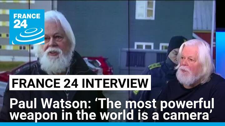‘The most powerful weapon in the world is a camera’, anti-whaling activist Paul Watson says
