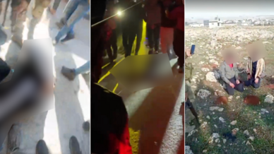 تظهر مقاطع فيديو تم تداولها على وسائل التواصل الاجتماعي مقاتلين في صفوف هيئة تحرير الشام في سوريا، وغذت هذه الصور مخاوف وسط الأقليات السورية على غرار الشيعة والأكراد والمسيحيين.